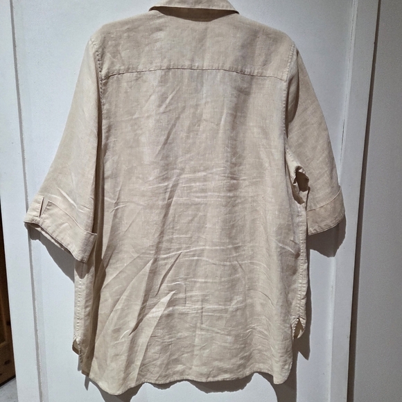 Chico's Linen Button Down - Picture 10 of 13